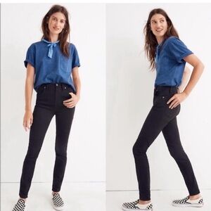 Madewell 10" High Waist Skinny Jeans Size 24P